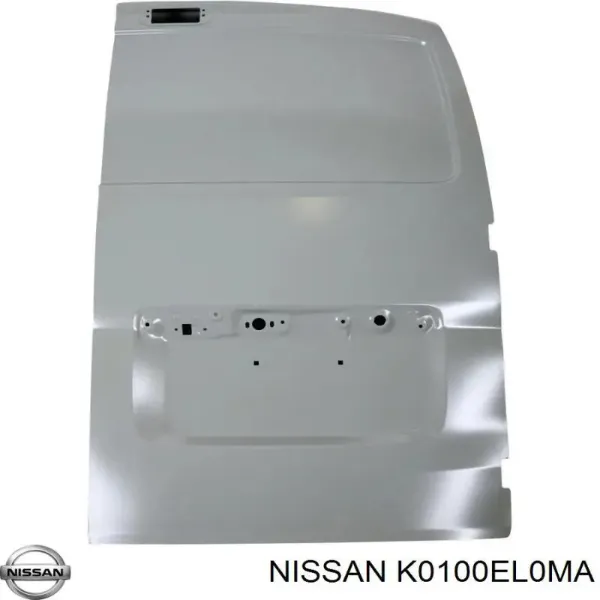  Porta traseira (3ª/5ª porta-malas (tampa de alcapão) Nissan Tiida 