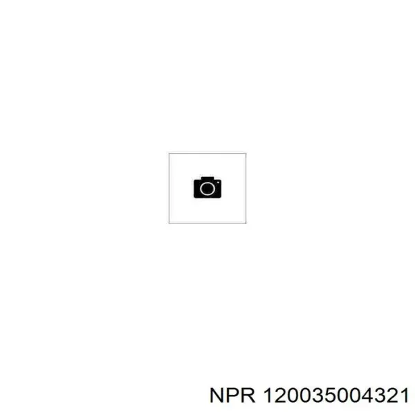 Kit de anéis de pistão de motor, 2ª reparação ( + 0,50) 120035004321 NE/NPR