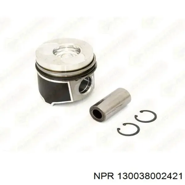 Pistão do kit para 1 cilindro, 2ª reparação ( + 0,50) 130038002421 NE/NPR