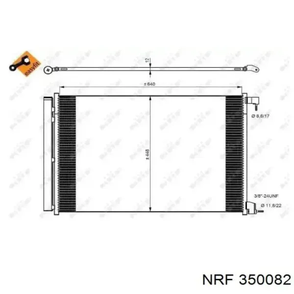 Radiador de aparelho de ar condicionado RC940519 Signeda