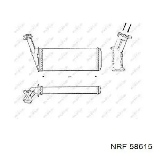 Radiador de forno (de aquecedor) Citroen BX hatchback (XB) (1982 - 1993) preço, a partir de