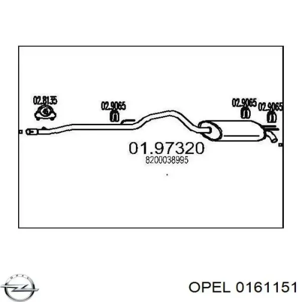 Pára-brisas 13123705 General Motors