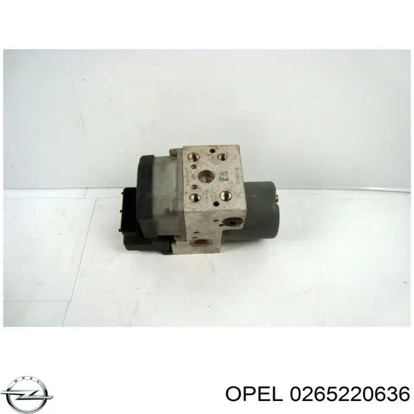 Módulo de direção (Centralina eletrônica) ABS 0265220636 Opel
