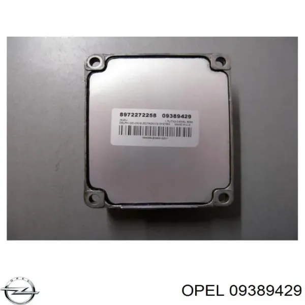 Módulo de direção (Centralina eletrônica) de motor 09389429 Opel