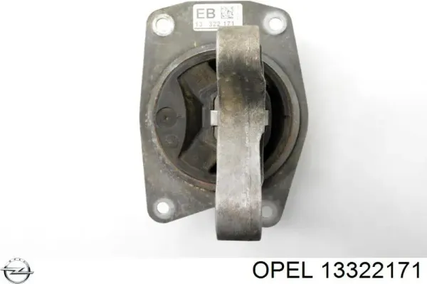 Coxim (suporte) esquerdo de motor 13322171 Opel