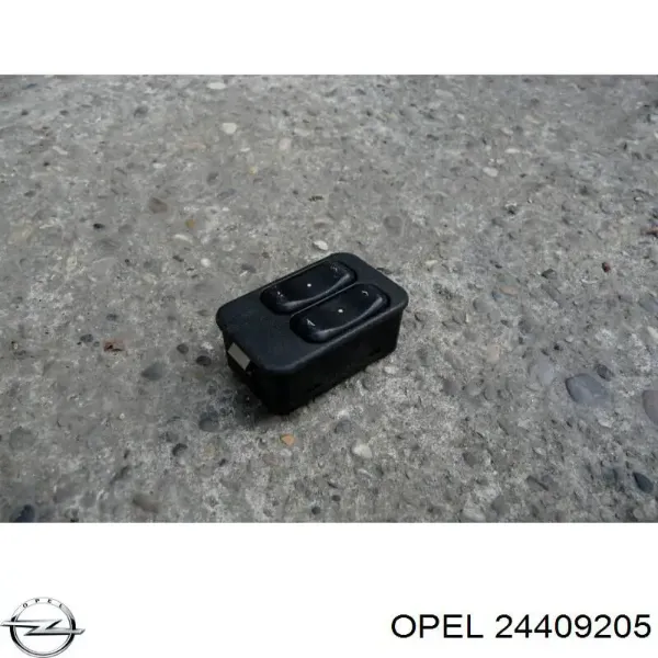 Unidade de botões dianteira esquerda de controlo de elevador de vidro 24409205 Opel
