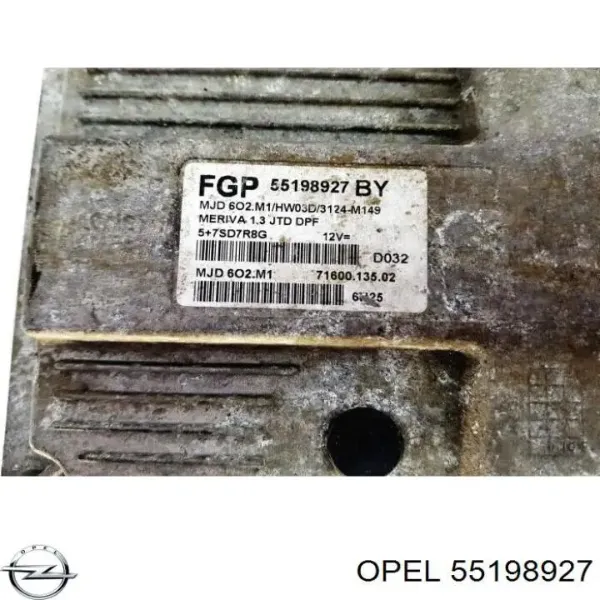  55198927 Opel