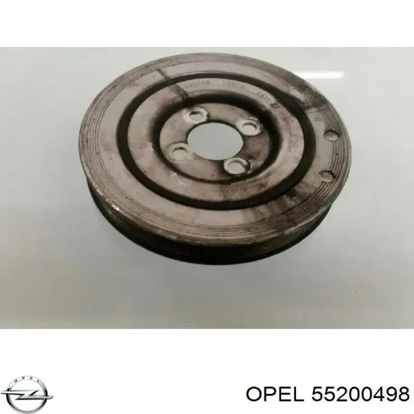 Polia de cambota 55200498 Opel