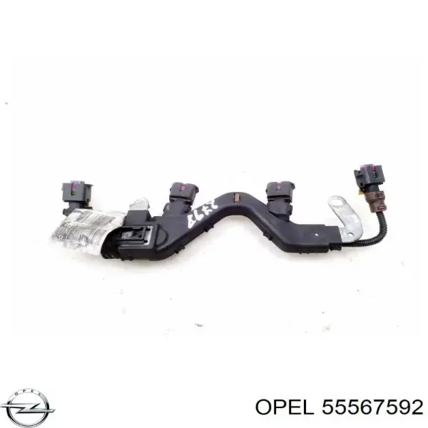 Desengate (ficha) do injetor de combustível 55567592 Opel
