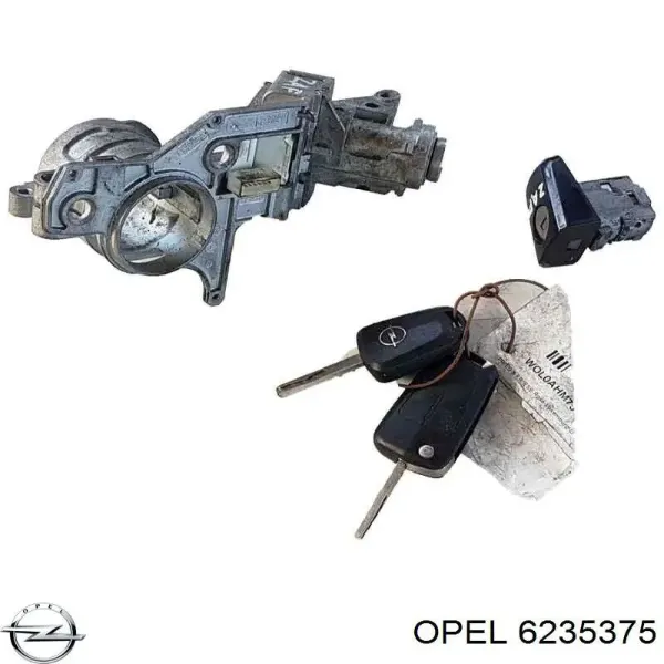 Fecho de ignição para Opel Astra H L69