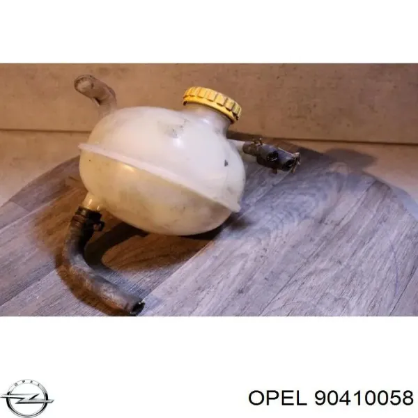 Tanque de expansão do sistema de esfriamento 90410058 Opel