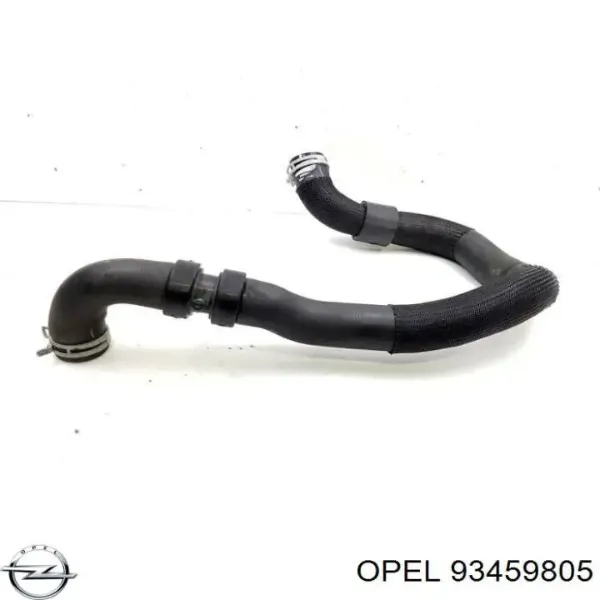 Mangueira (cano derivado) do radiador de esfriamento superior 93866063 Peugeot/Citroen
