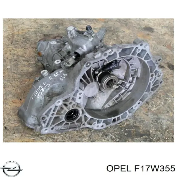 Caixa de Mudança montada (caixa mecânica de velocidades) F17W355 General Motors