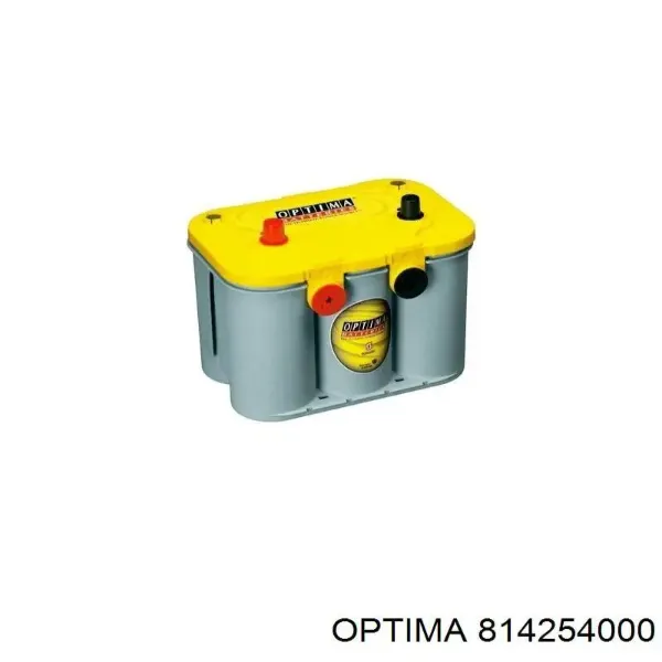 Bateria recarregável (PILHA) 814254000 Optima