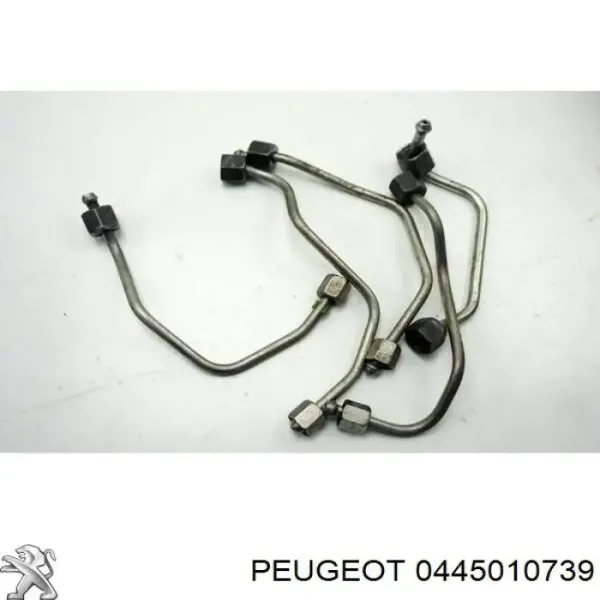 Bomba de combustível de pressão alta 0445010739 Peugeot/Citroen