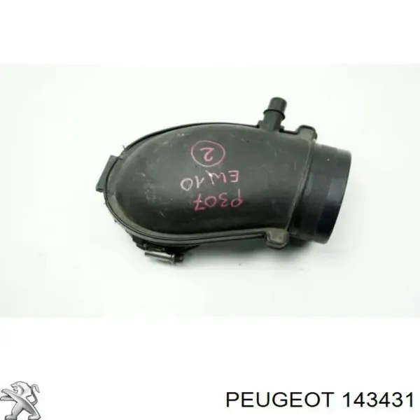 Cano derivado de ar do medidor de consumo do ar Peugeot 407 SW