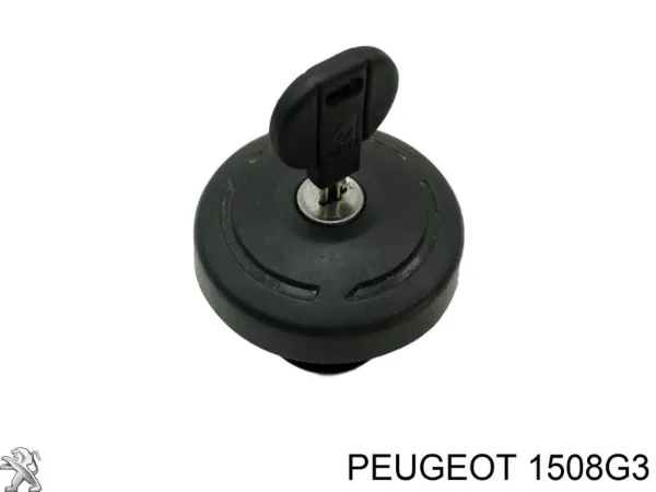 Tampa (tampão) do tanque de combustível 1508G3 Peugeot/Citroen