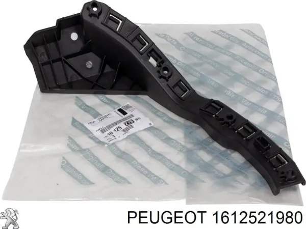 Consola do pára-choque dianteiro direito 1612521980 Peugeot/Citroen