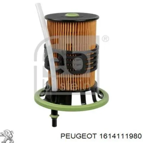 Filtro de combustível 1614111980 Peugeot/Citroen
