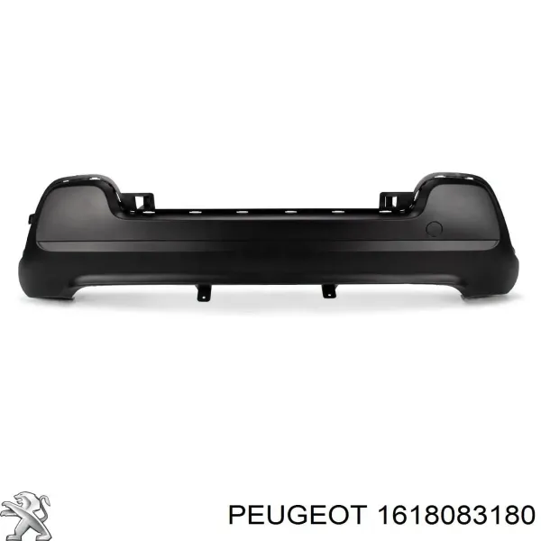 Pára-choque traseiro 1618083180 Peugeot/Citroen
