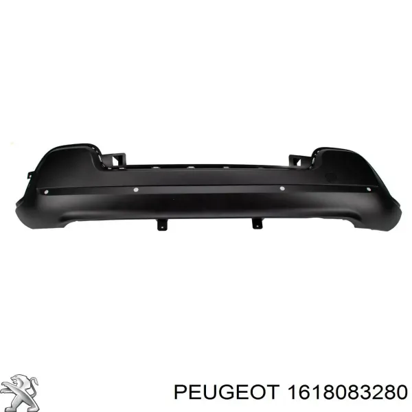 Pára-choque traseiro 1618083280 Peugeot/Citroen