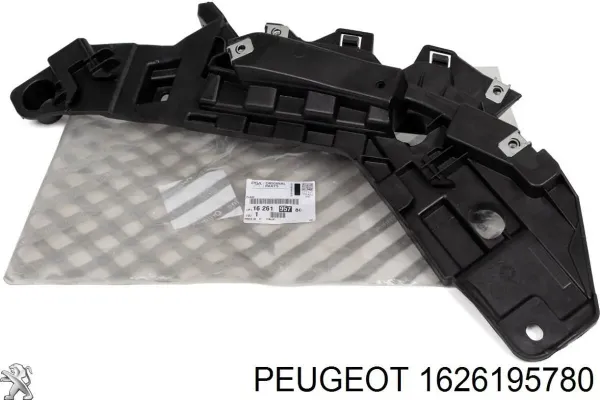 Consola do pára-choque dianteiro esquerdo 1626195780 Peugeot/Citroen