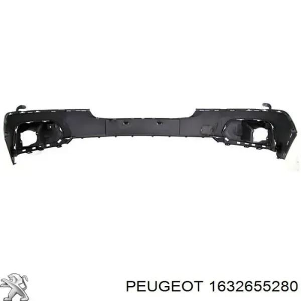 Pára-choque dianteiro 1632655280 Peugeot/Citroen