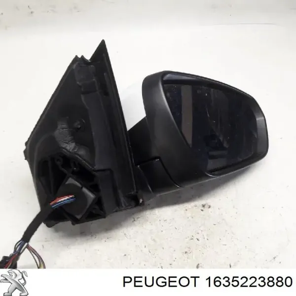 Espelho de retrovisão direito 1635223880 Peugeot/Citroen