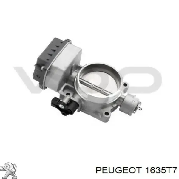 Válvula de borboleta montada 9652682680 Peugeot/Citroen