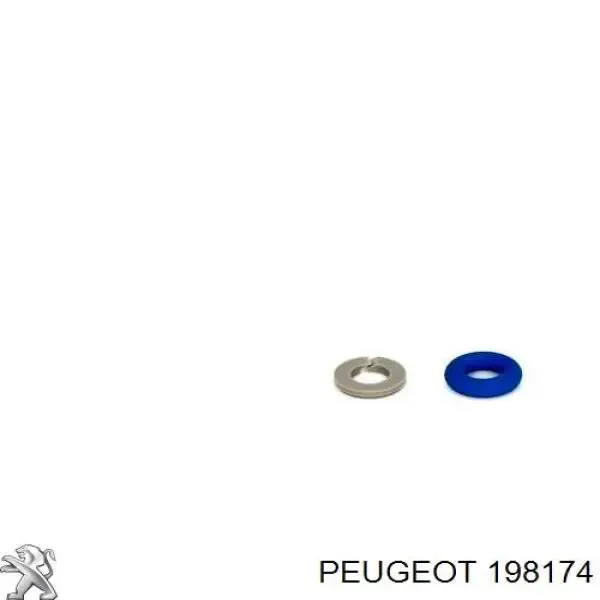 Kit de reparação do injetor 198174 Peugeot/Citroen