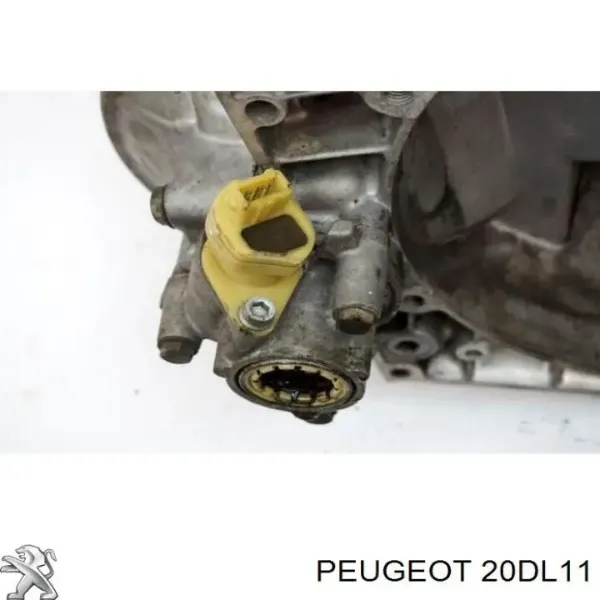 Caixa de Mudança montada (caixa mecânica de velocidades) 20DL11 Peugeot/Citroen