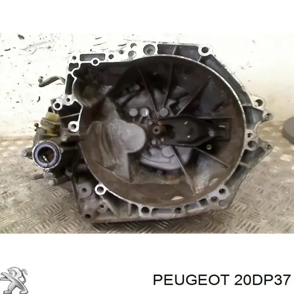 Caixa de Mudança montada (caixa mecânica de velocidades) 20DP37 Peugeot/Citroen