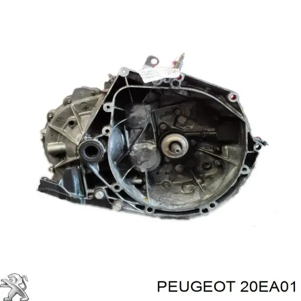Caixa de Mudança montada (caixa mecânica de velocidades) 20EA01 Peugeot/Citroen
