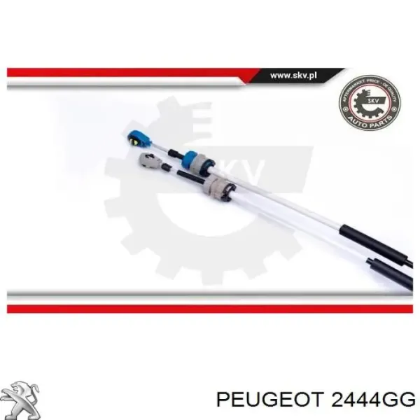 Mecanismo de mudança (ligação) 2400NH Peugeot/Citroen