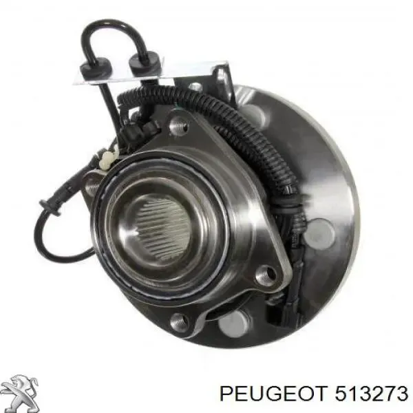 Bloco silencioso de viga traseira (de plataforma veicular) 513273 Peugeot/Citroen