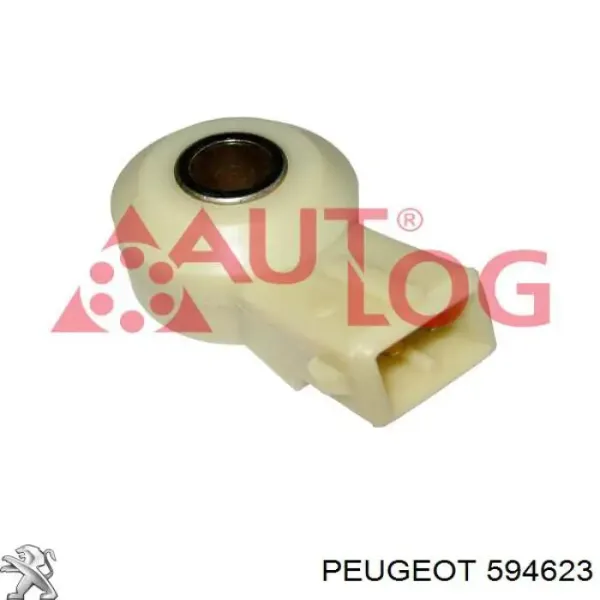 Sensor de detonação 594623 Peugeot/Citroen