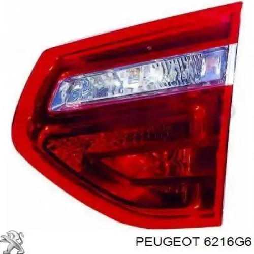 Lâmpada 6216G6 Peugeot/Citroen
