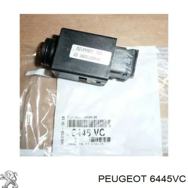 Sensor de temperatura de ar no salão Peugeot 407 6D