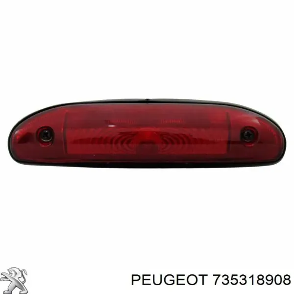 Sinal de parada traseiro adicional 0735318908 Fiat/Alfa/Lancia