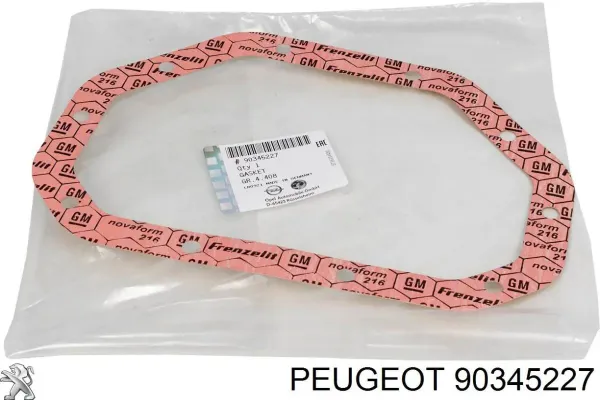 Vedante de panela da Caixa Automática de Mudança/Caixa Mecânica de Mudança 90345227 Peugeot/Citroen