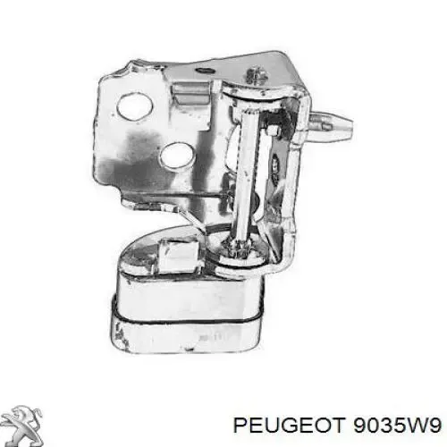 Gozno da porta dianteira esquerda 9035W9 Peugeot/Citroen