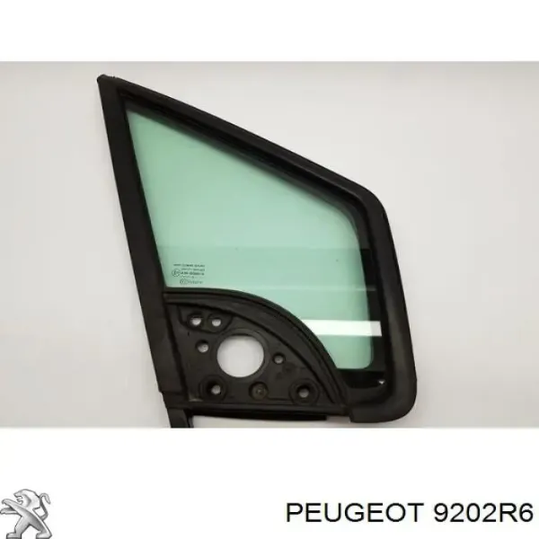 Vidro de janelo da porta dianteira direita para Peugeot Partner II 
