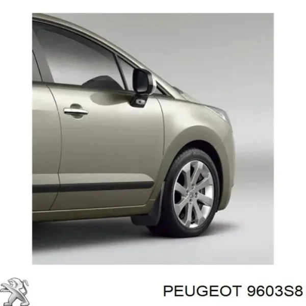 Protetores de lama traseiros, kit Peugeot 5008 II