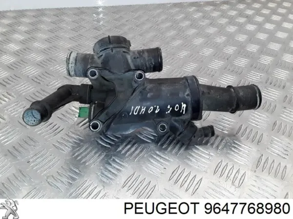Mangueira (cano derivado) de bomba de água de admissão 9647768980 Peugeot/Citroen