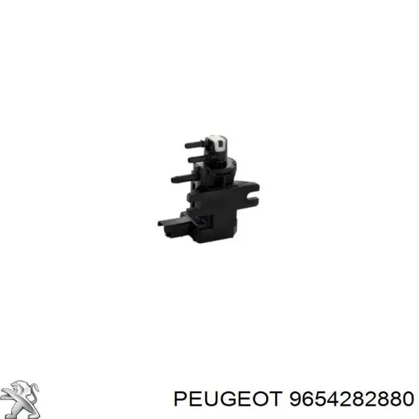 Válvula solenoide de regulação de comporta EGR 9654282880 Peugeot/Citroen
