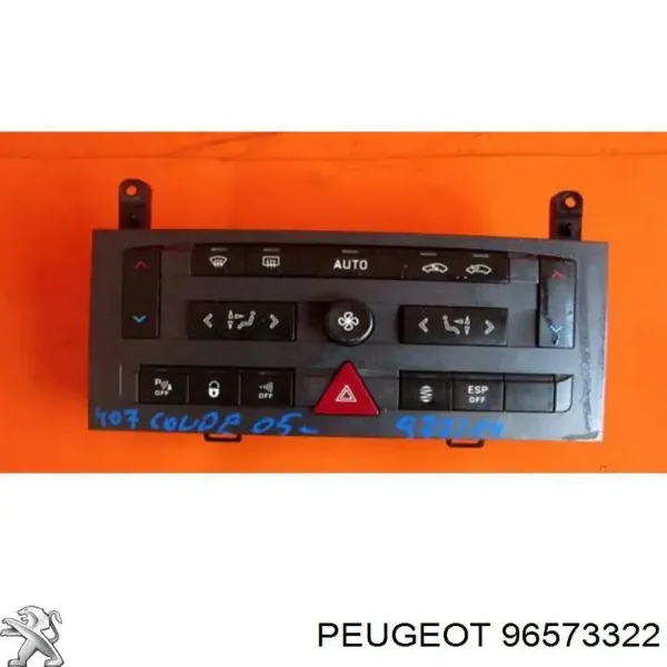 Unidade de controlo dos modos de aquecimento/condicionamento Peugeot 407 SW