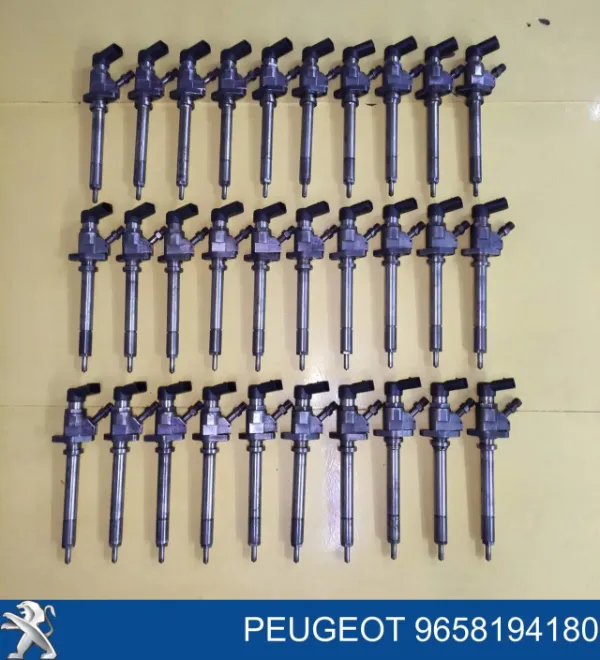 Compre 9658194180 Peugeot/Citroen Injetor de injeção de combustível