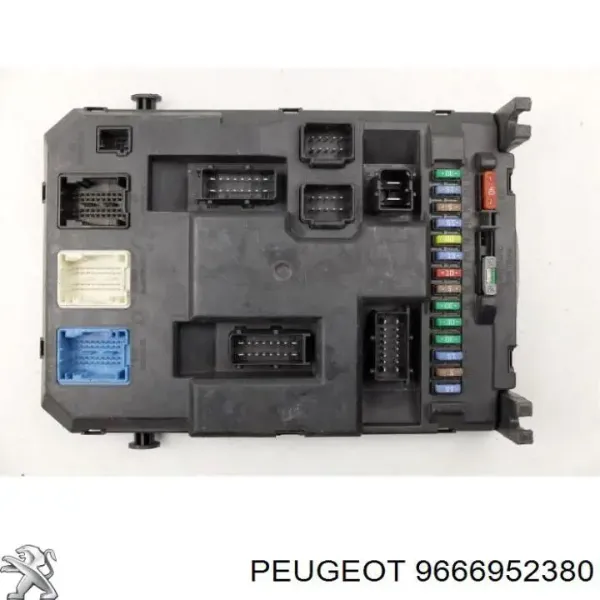 Unidade de dispositivos de segurança 9666952380 Peugeot/Citroen