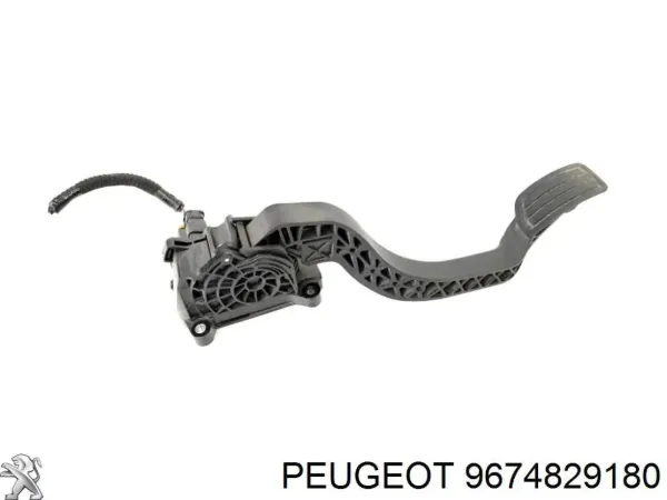 Pedal de gás (de acelerador) 9674829180 Peugeot/Citroen