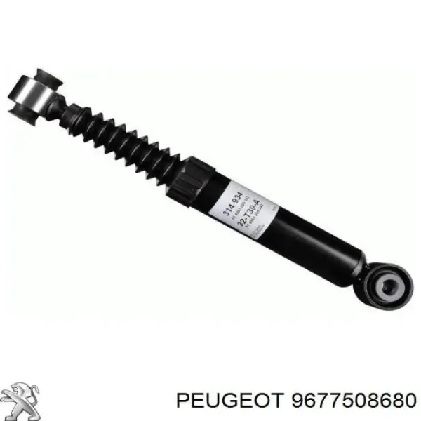 Amortecedor dianteiro esquerdo 9677508680 Peugeot/Citroen